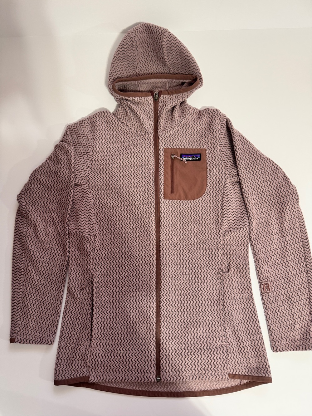 Patagonia R1® Air Full-Zip Hoody Women's Small light purple - Picture 2 of 7